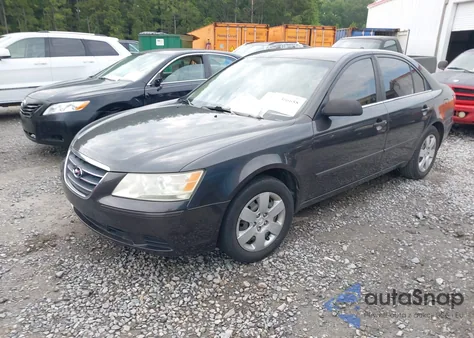 2009 Hyundai Sonata Gls z USA, uszkodzony, nr VIN 5NPET46C79H499014